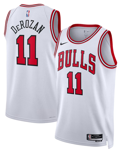 גופיית דרוזן שיקגו בולס לבנה NBA