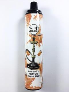 נרגילה אלקטרונית ניידת חד פעמית כ 7000 שאיפות Dr. Smoke Disposable 20mg בטעם רד בול אייס