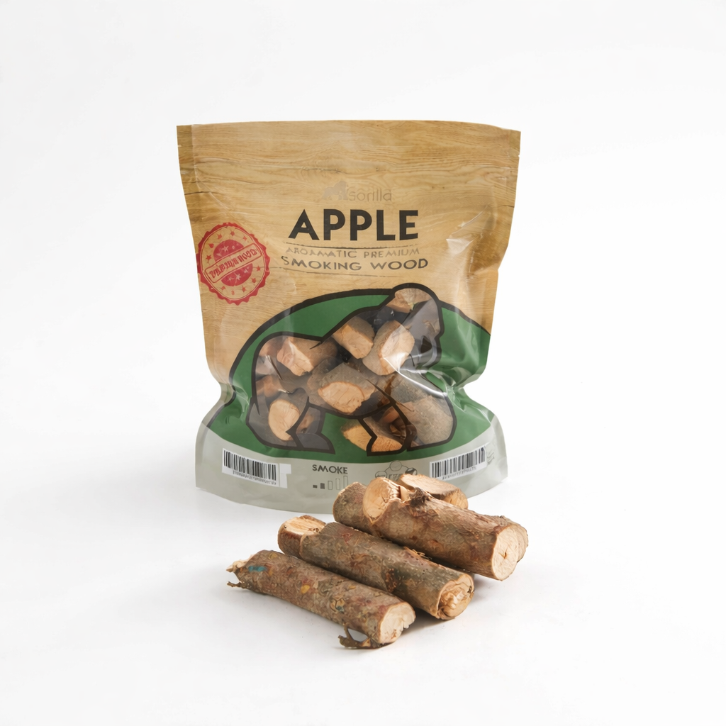 מעץ תפוח למעשנה – עשן עדין וארומה טבעית