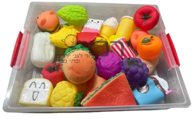 מאכלים סיליקון סט במיכל