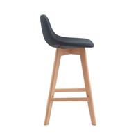 כסא בר מעוצב דגם מרקש צבע שחור
