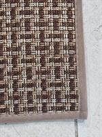 שטיח מטבח איכותי בתוספת גומי בתחתית דגם - ליאופורד חום בג' (מתנקה בקלות!) *4 מידות*