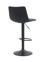 כסא בר מעוצב דגם בלגיה צבע דמוי עור שחור