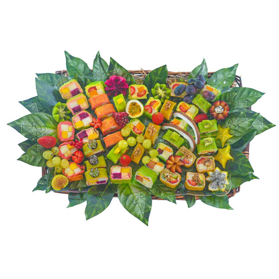 סלסלת סושי פירות השף