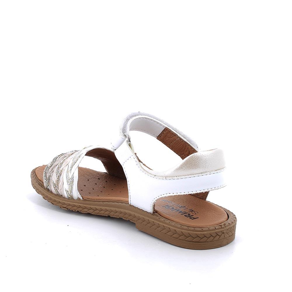 סנדלי בנות וולקרו  פרימיג'י  PRIMIGI 78899 WHITE