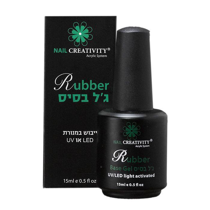 נייל קריאטיביטי ראבר בייס - שקוף Nail Creativity GUMMY BASE