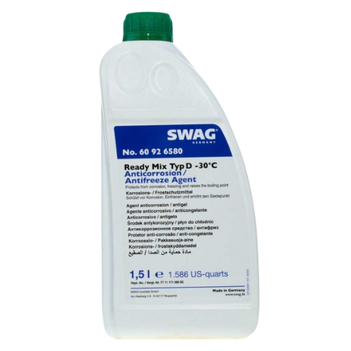 נוזל קירור לרכב רנו TYPE D 60926580 מבית SWAG | תכולה 1.5 ליטר
