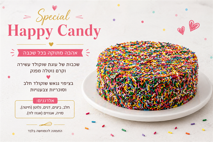 ספיישל יום הולדת - חלבי
