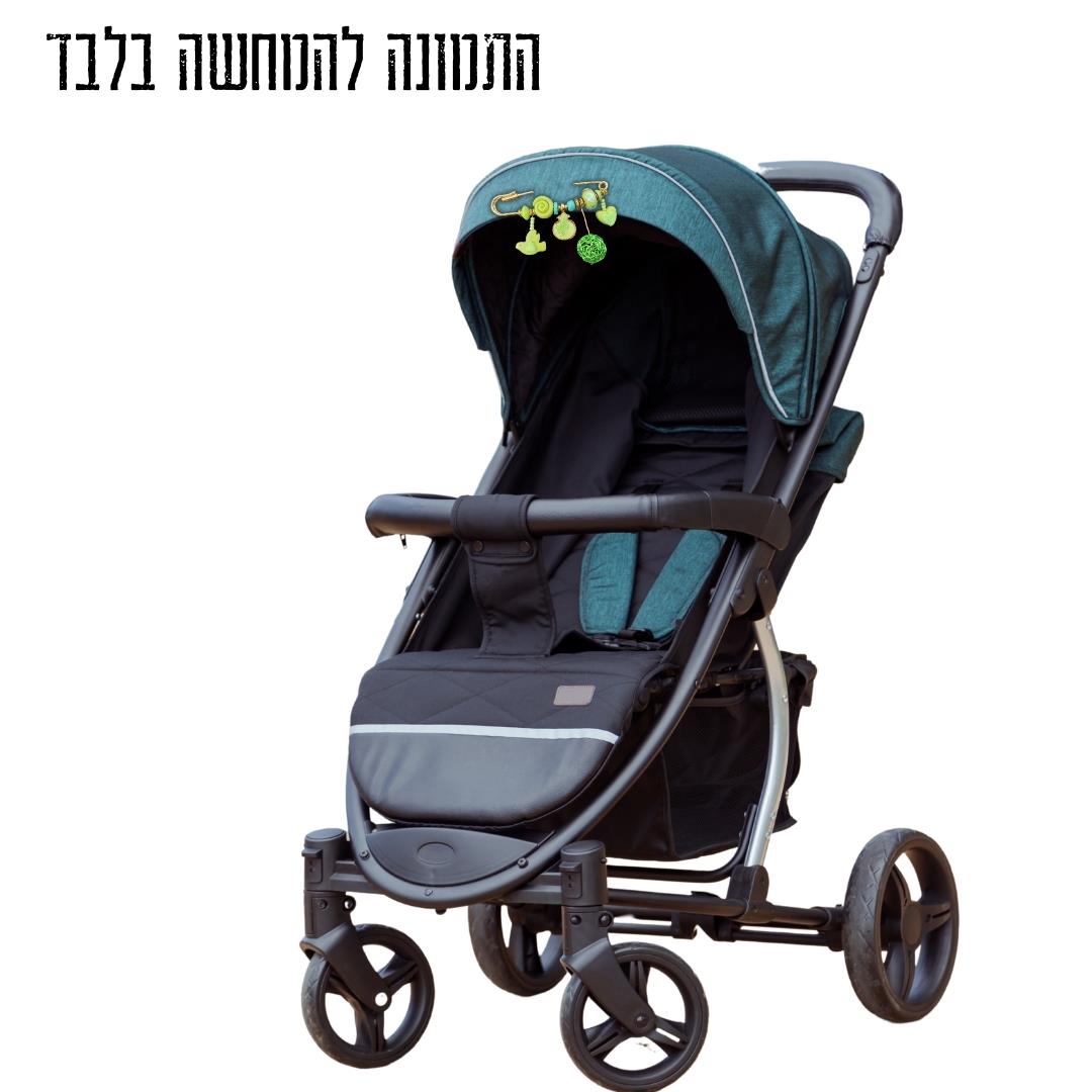 סיכת ביטחון מוזהבת- גוון ירוק