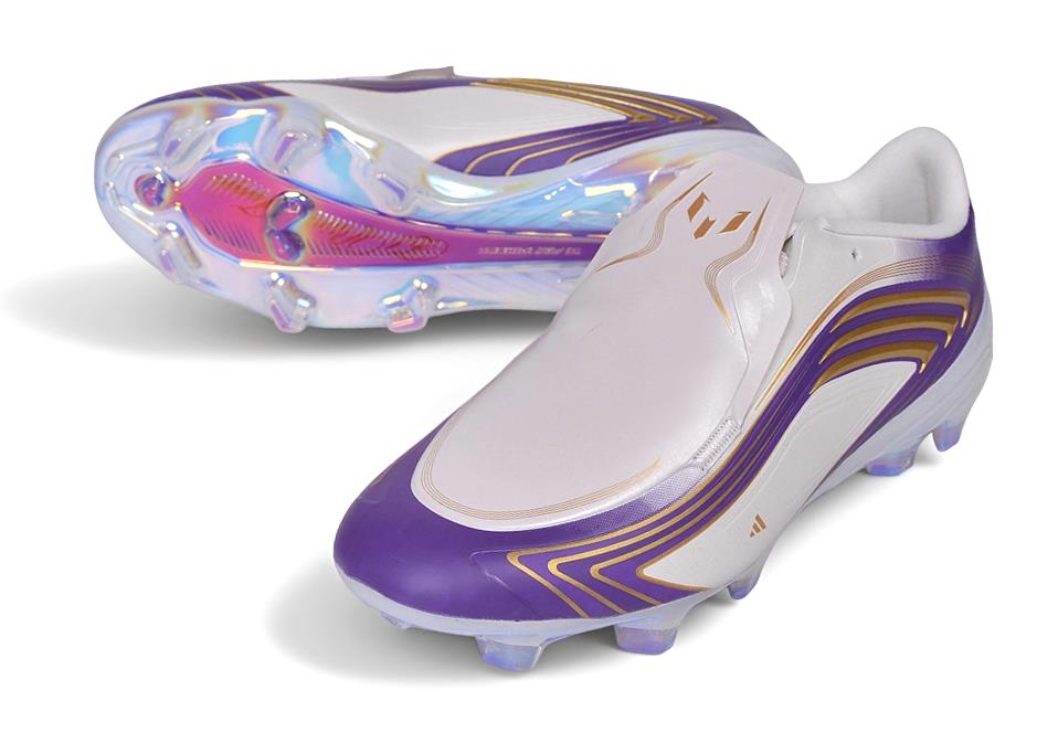 נעלי כדורגל אדידס ליונל מסי Adidas F50 Messi Elite FG לבן סגול