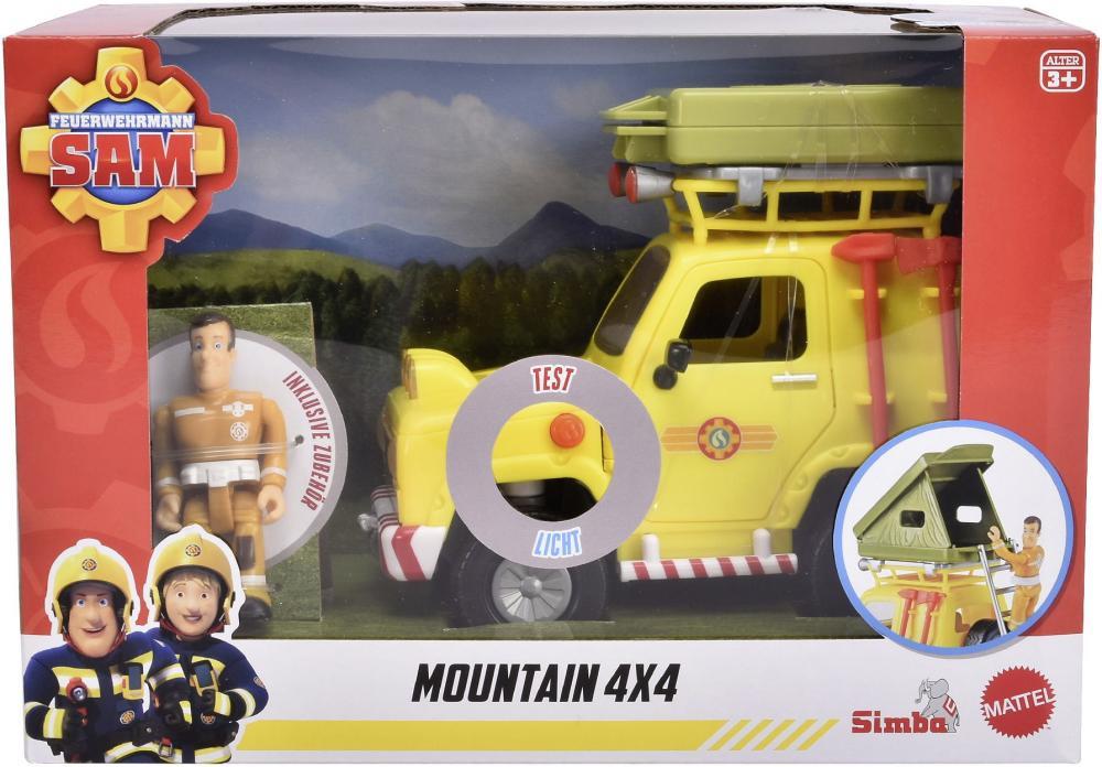 סמי הכבאי - ג'יפ חילוץ והצלה 4X4 כולל דמויות ואוהל בגג