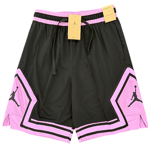 מכנסיים קצרים אייר ג'ורדן Air Jordan שחור ורוד