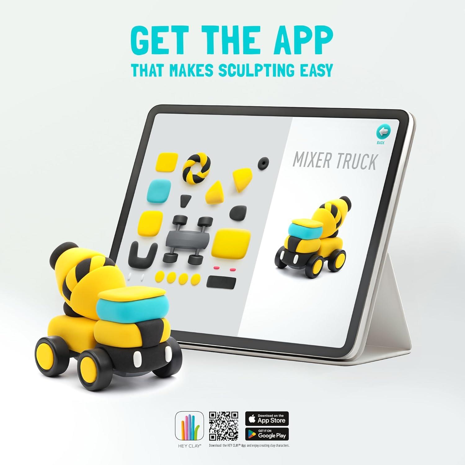 היי קליי - Hey Clay - סט רכבי עבודה