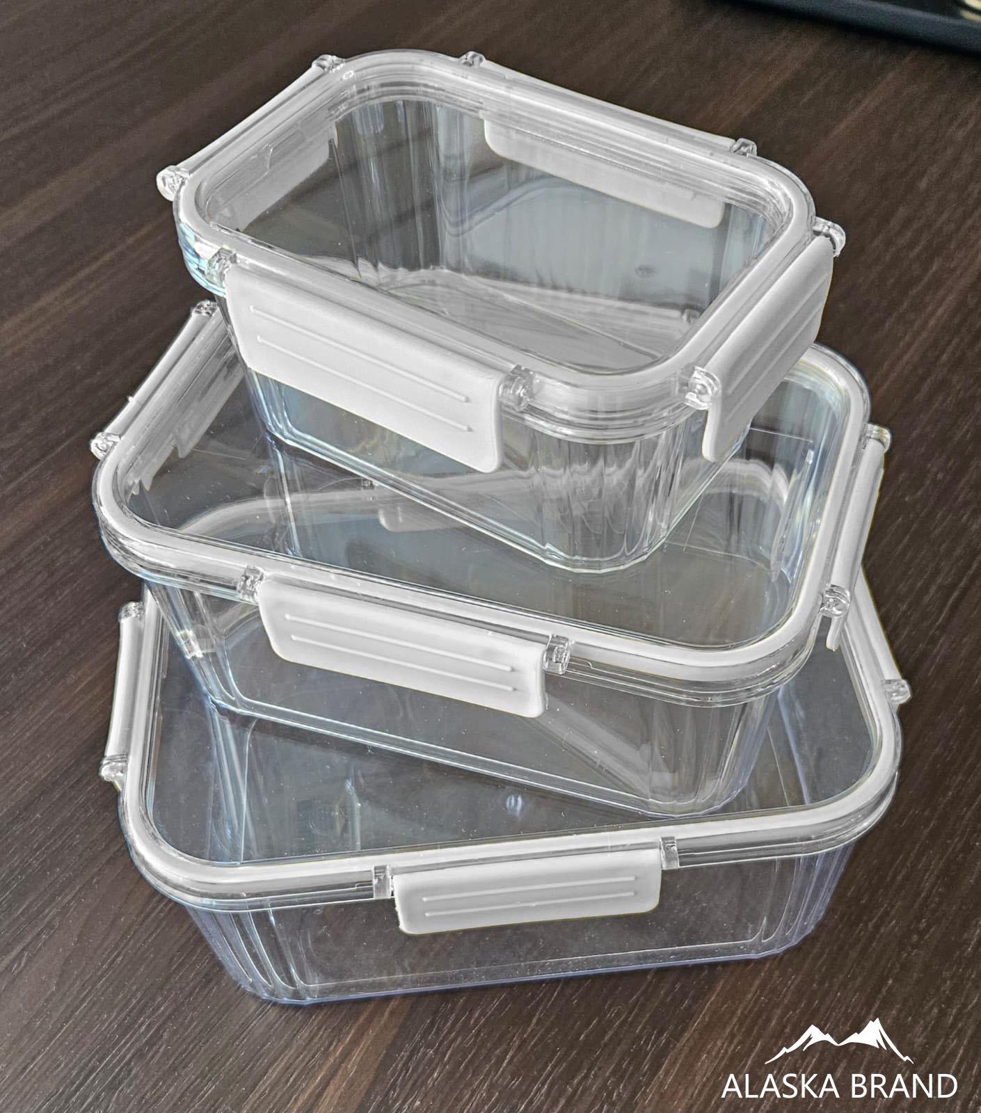 סט 3 קופסאות אחסון איכותיות דגם POP-UP | לבן