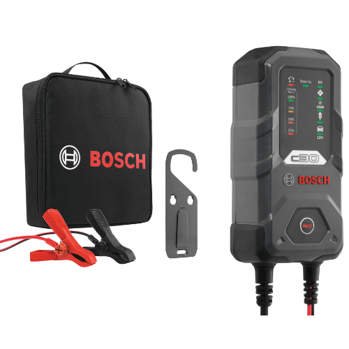 מטען למצבר רכב 12V/6V דגם C30 מבית BOSCH מטען למצבר רכב 12V/6V דגם C30 מבית BOSCH