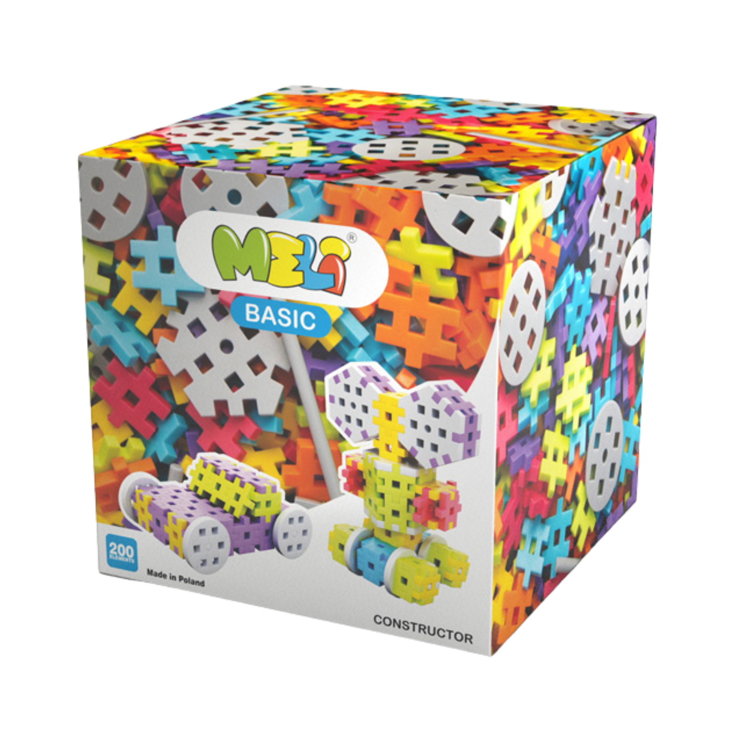 מלי MELI בייסיק BASIC ערכת קונסטרקטור 200 חלקים