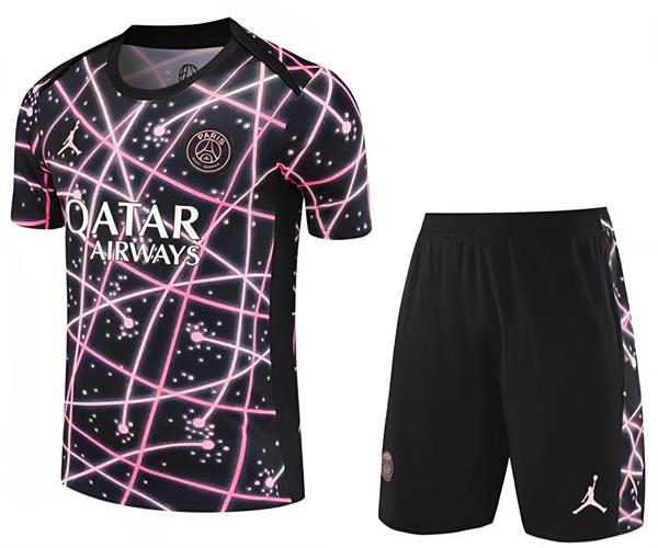 חליפת ספורט ילדים- פ.ס.ז' שחור ורוד