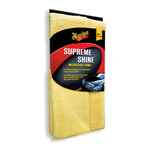 מטלית מיקרופייבר להברקה - SUPREME SHINE TOWEL מבית MEGUIAR'S | גודל 40X60 ס''מ