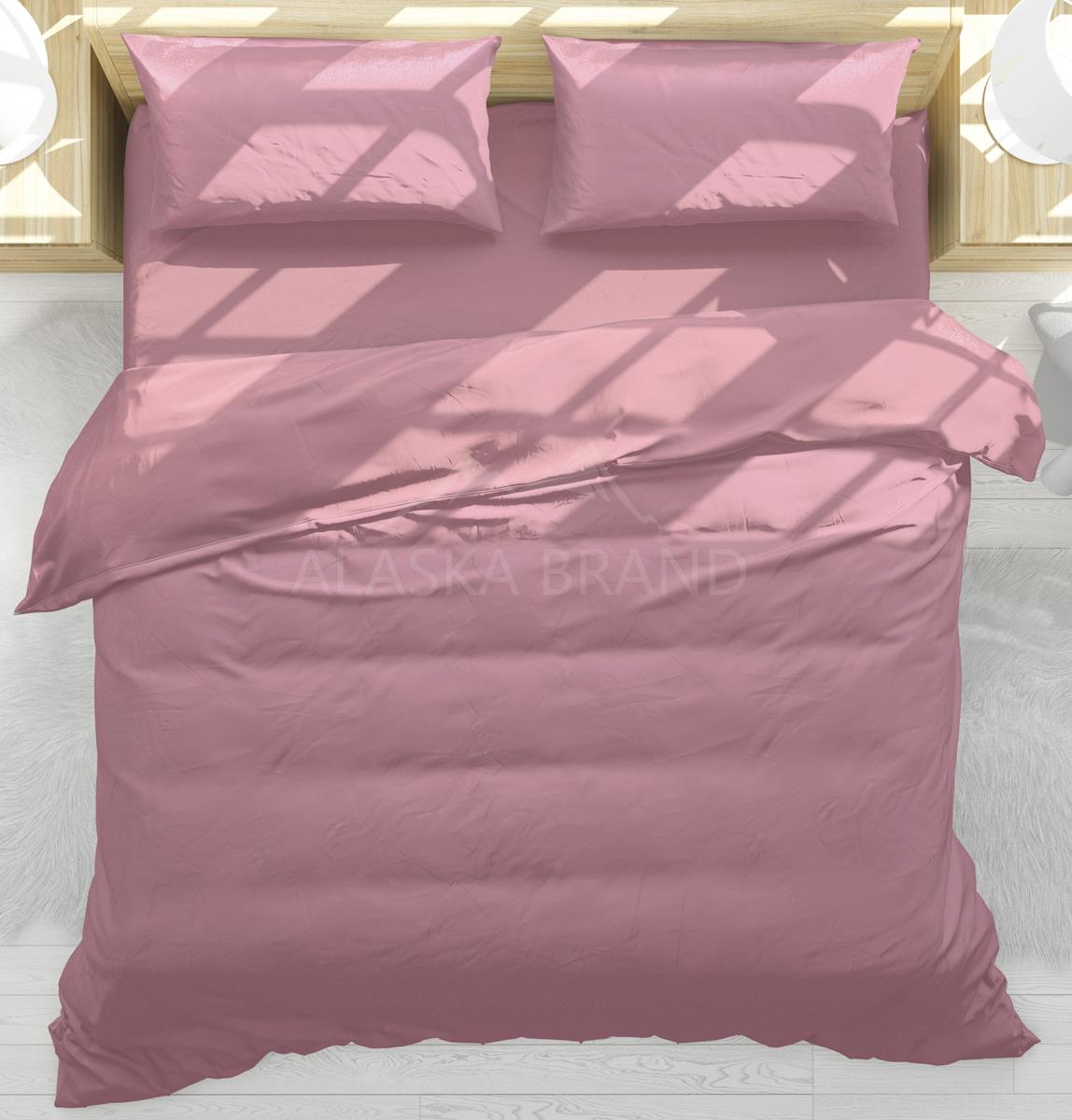 מצעים בתפזורת להרכבה 100% כותנה - ורוד עתיק