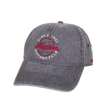 כובע לוגו אפור - SCRIPT LOGO HAT
