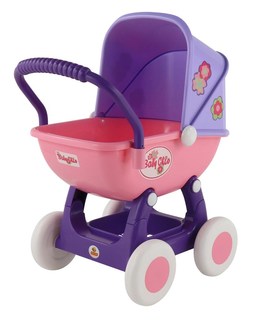 עגלת בובה שכיבה איכותית פלסטיק
