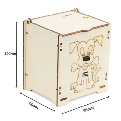 פח זבל חכם מעץ להרכבה עצמית לילדים (מדריך בעברית) פח זבל חכם מעץ להרכבה עצמית לילדים (מדריך בעברית)