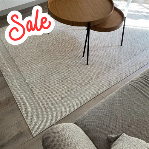 שטיח לולאות דגם אירנה - אופוויט + מסגרת