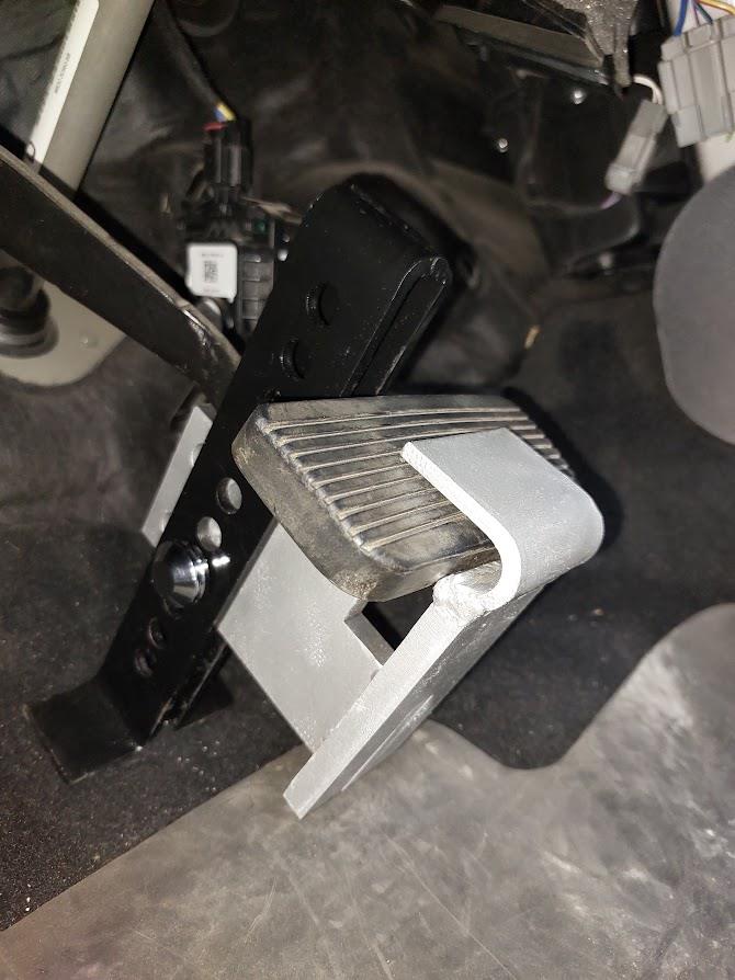 FORD BRONCO pedal lock FORD BRONCO brake pedal lock with armored lock 12 mm Camping Life