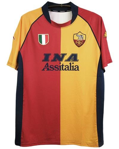 רומא חולצת בית עבר 2001/02