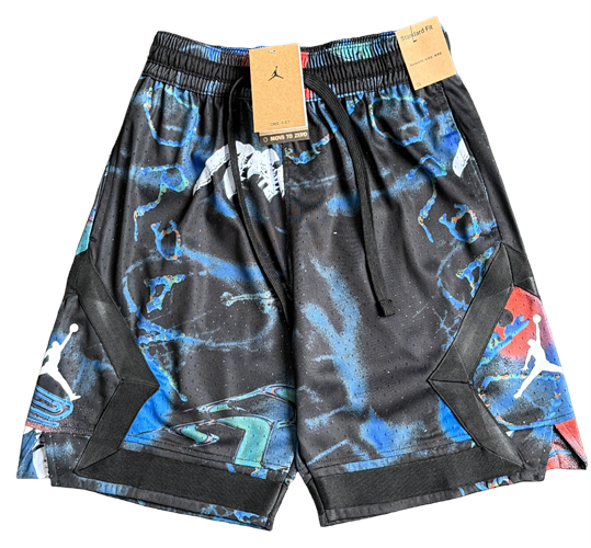 מכנסי אייר ג'ורדן Air Jordan Diamond שחור כחול