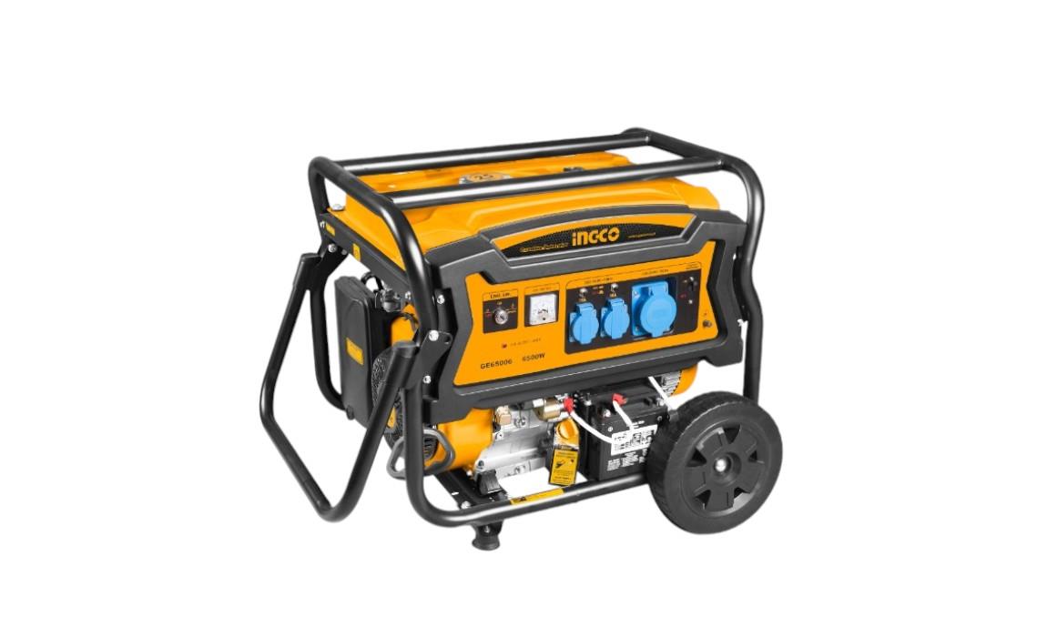 גנרטור בנזין 6500W חד פאזי INGCO