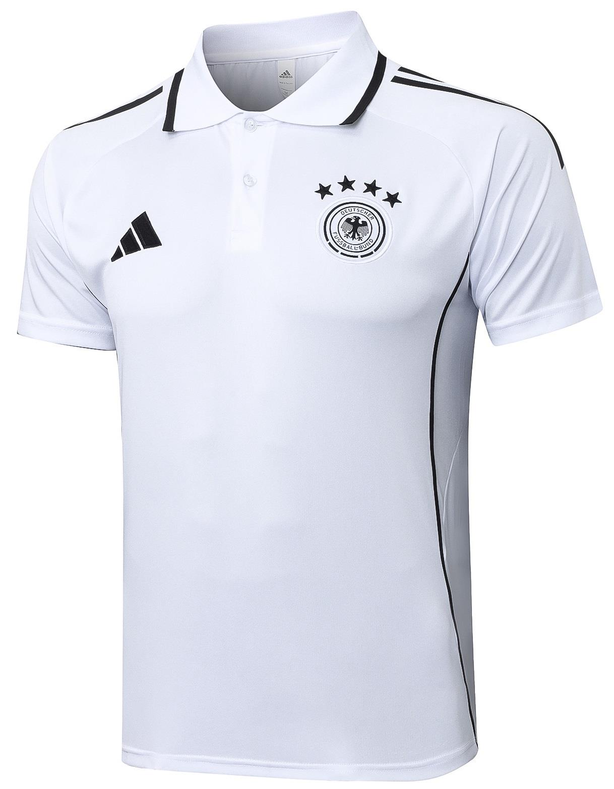 גרמניה חולצת פולו לבנה