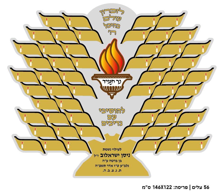 לוח זכרון מואר