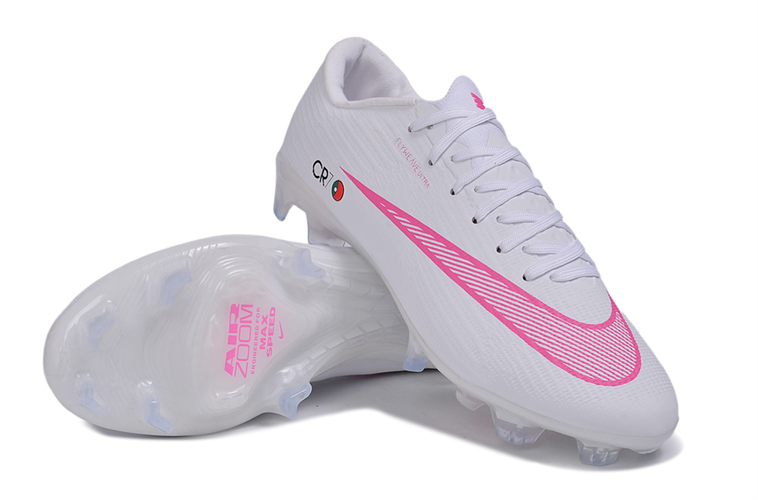 נעלי כדורגל Nike Hypervenom phantom FG ורוד לבן CR7