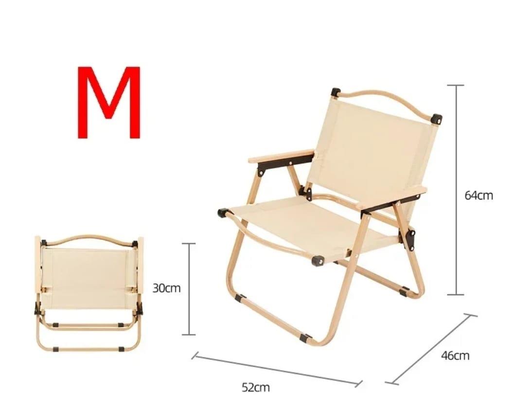 כיסא לבית למרפסת ולשטח מתקפל לטיולים ספארי לים ולכל מקום גובה ישיבה 29 סמ קמפינג לייף