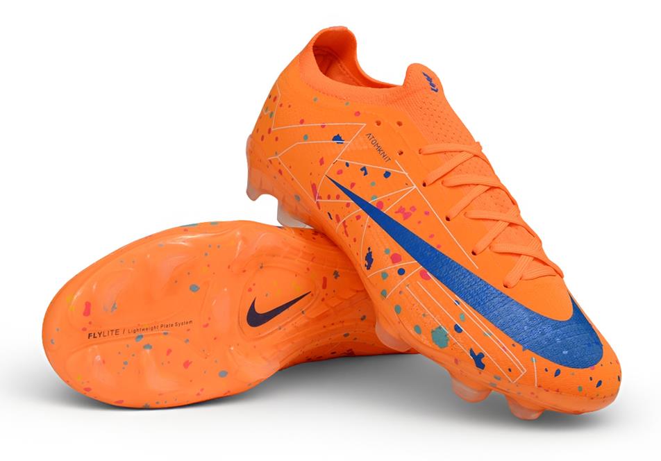 נעלי כדורגל נייק Nike Air Zoom Mercurial Vapor כתום כחול