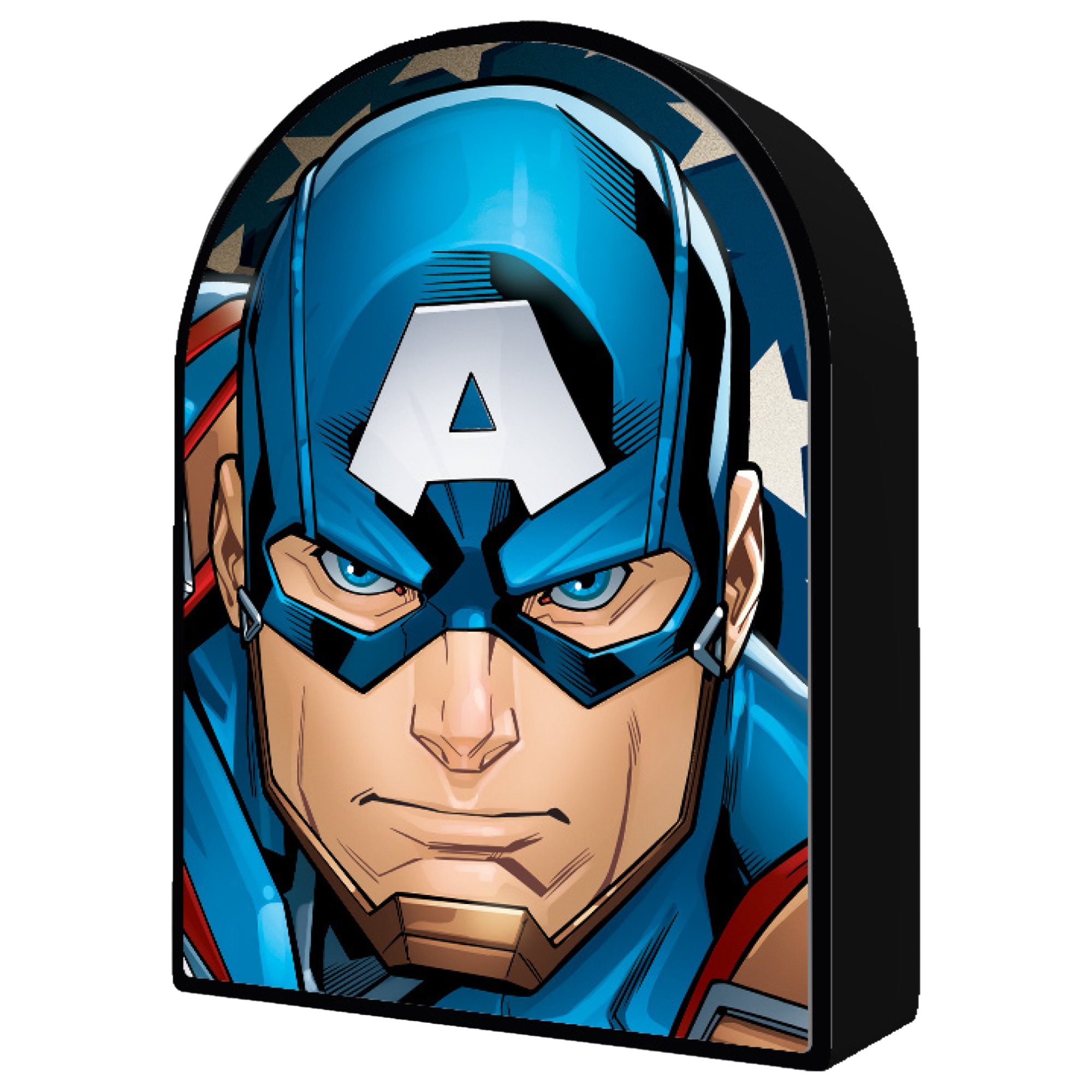 פאזל תלת מימד קפטן אמריקה בקופסת מתכת 300 חלקים מבית Prime 3D