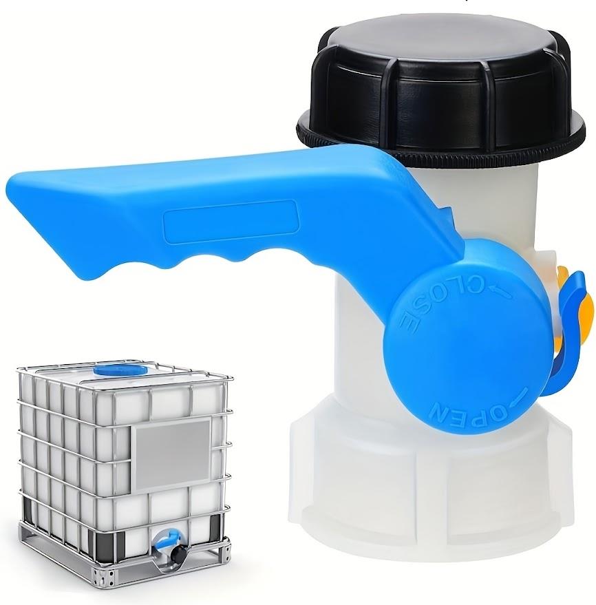 ברז למיכל IBC קובייה 1000 ליטר קמפינג לייף ברז למיכל IBC קובייה 1000 ליטר קמפינג לייף