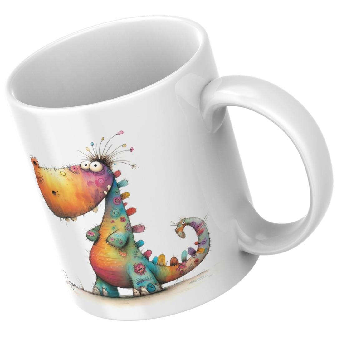 ספל דינו צבעוני – מי שלא עומד בצבע שילמד להתרגל