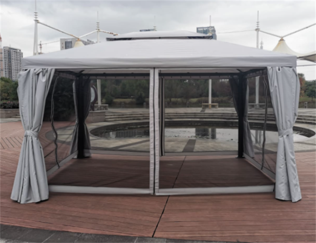 גזיבו למרפסת ולגינה 4*3 דגם מילאנו