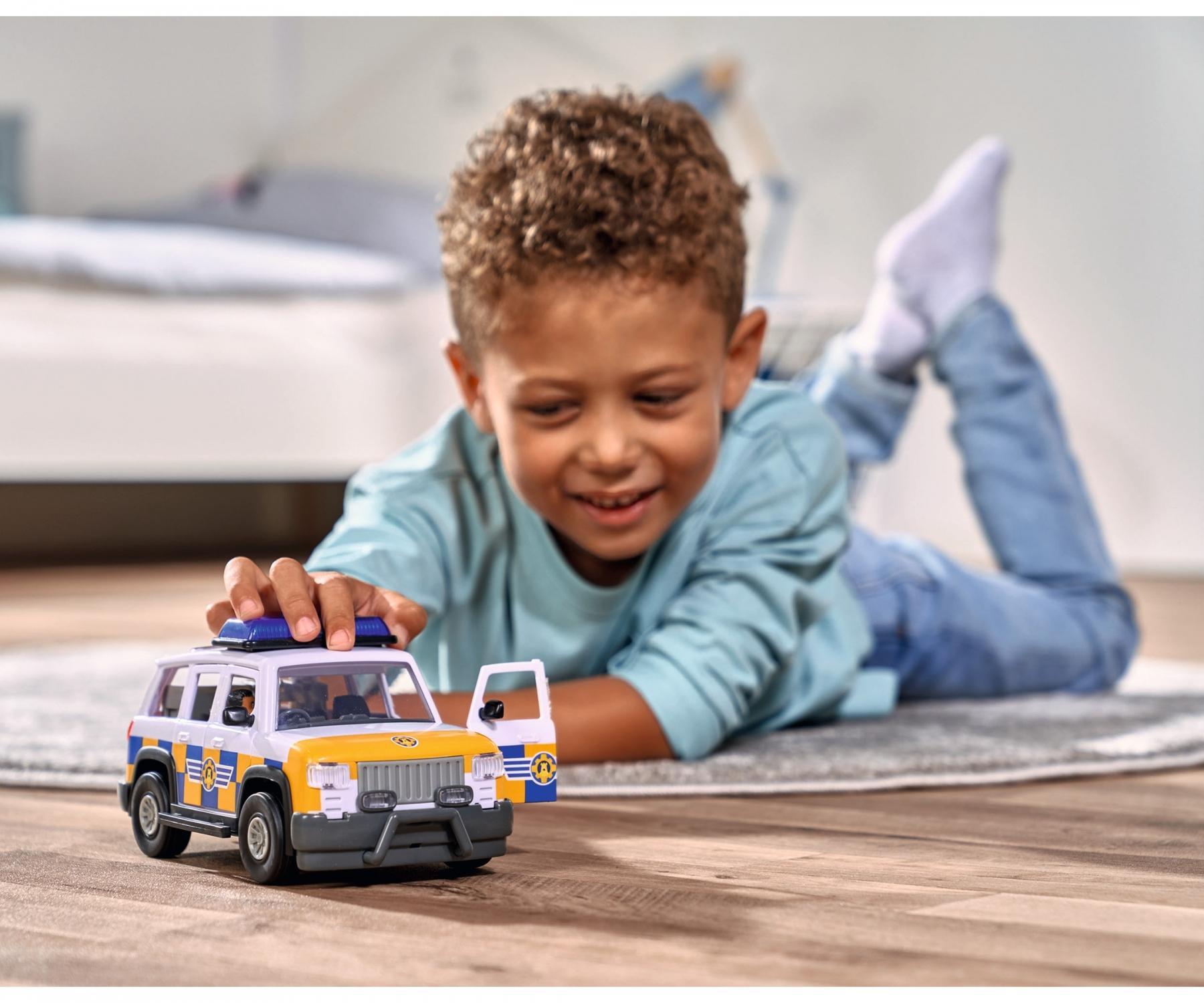 סמי הכבאי – רכב משטרתי 4X4 עם דמות משחק ורמזור