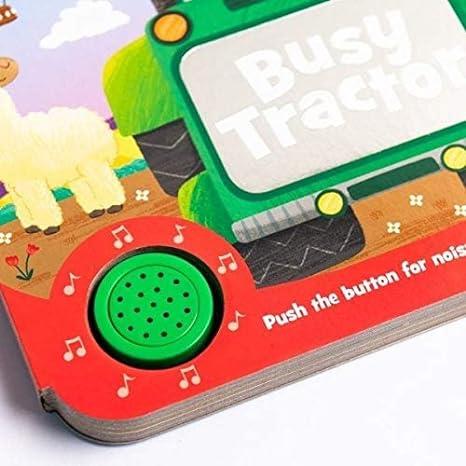 busy tractor- push the button for noisy reading fun