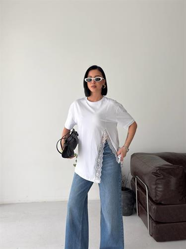 טישרט פתח תחרה