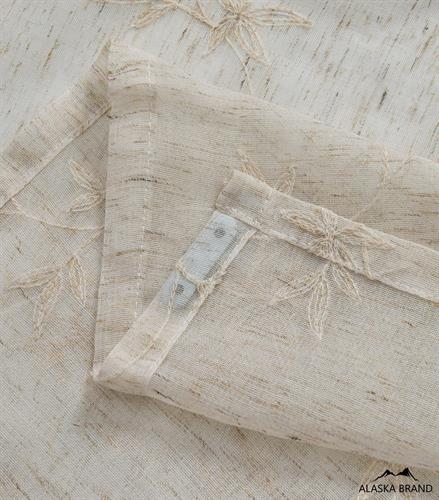 וילון איכותי שקוף דגם - אמרלד אבן