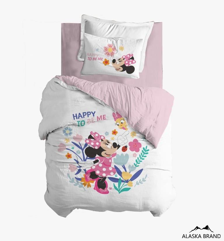 סט מצעים 100% כותנה Disney - מיני גארדן סט מצעים 100% כותנה Disney - מיני גארדן