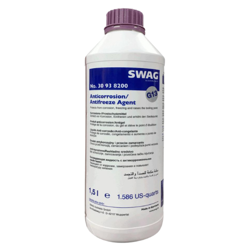 נוזל קרור 1.5 ליטר  G13 מוכן לשימוש SWAG