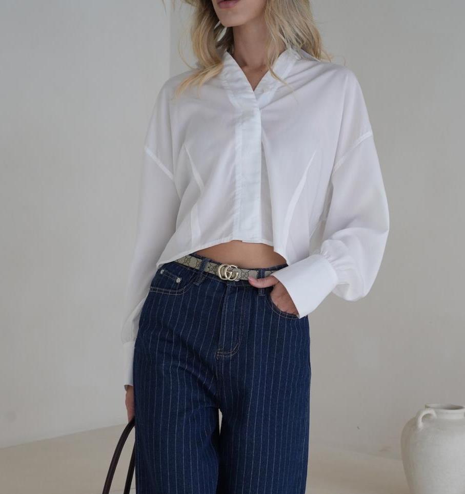 חולצת קרופ סופיה חולצת קרופ סופיה