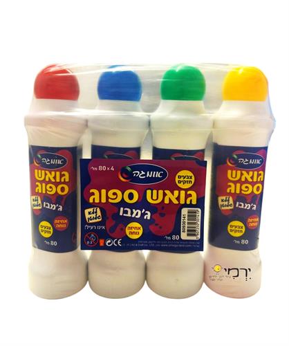 טושטושים ג'מבו 4 יחידות
