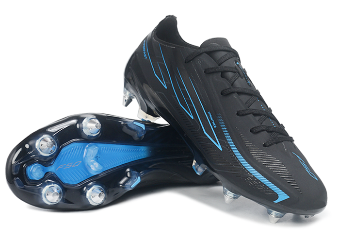 נעלי כדורגל אדידס Adidas F50 Elite FG שחור כחול