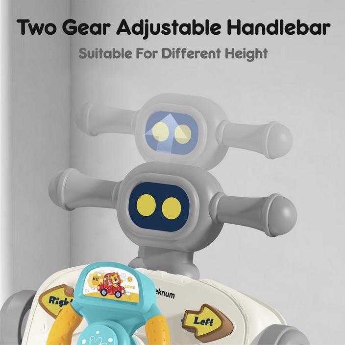 הליכון פעילות מוזיקלי 5 ב- 1